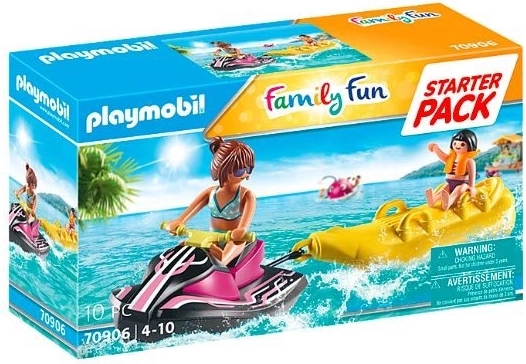Playmobil Family Fun Starter Pack Waterscooter met bananenboot