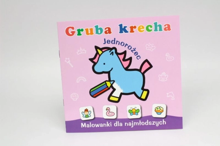 Dikke lijn Eenhoorn – kleurplaten met stickers