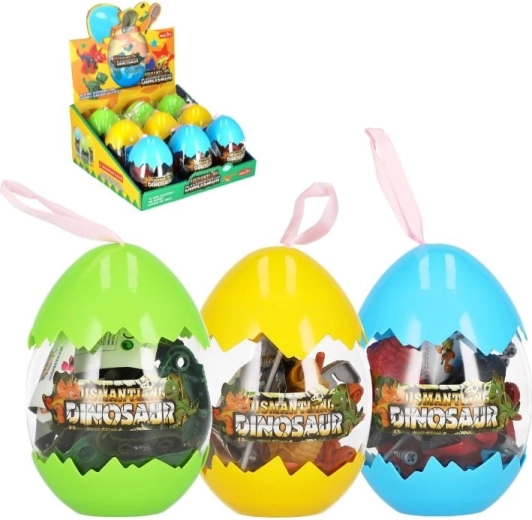 Opvouwbare dinosaurus in ei - 1 stuk