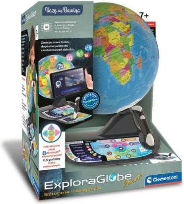 Interactieve educatieve globe Eduglobus A.I. CLE