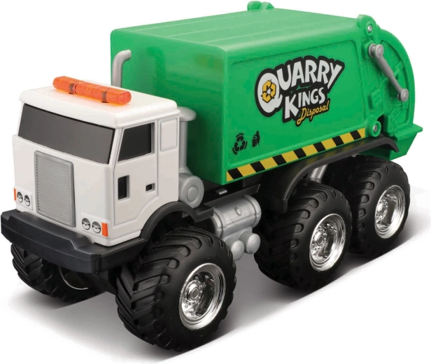 Maisto Builder Zone Quarry Monsters vuilniswagen