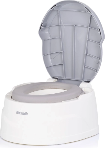 Chipolino kinderpotje en opstapje Step 2 grijs