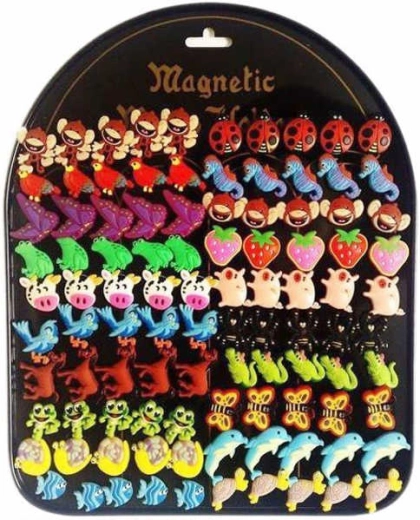 Kinder-magneetje met dierenmotief 2 cm - 1 stuk