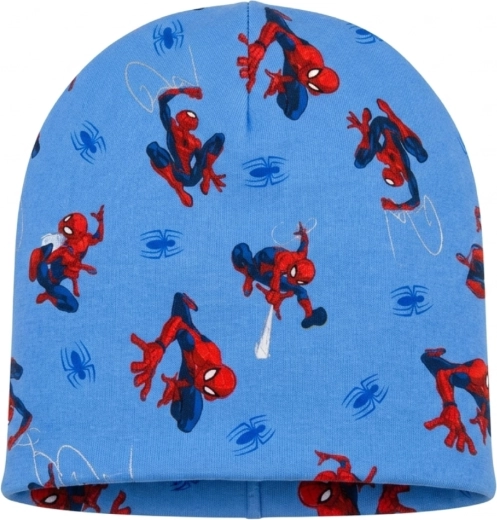 Katoenen tussenmuts Marvel Spider-Man blauw