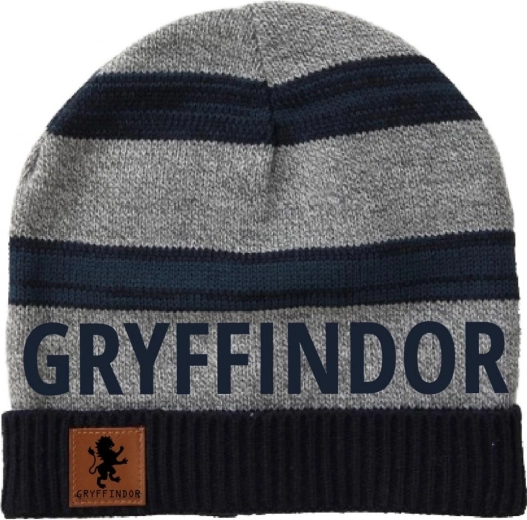 Zwart-grijze muts Harry Potter