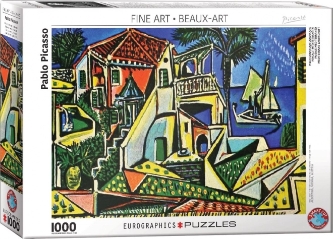 Legpuzzel Mediterrane landschap 1000 stukjes EUROGRAPHICS