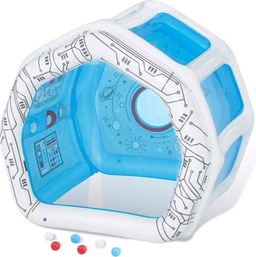 Opblaasbare kinderspeelplaats Ruimtestation