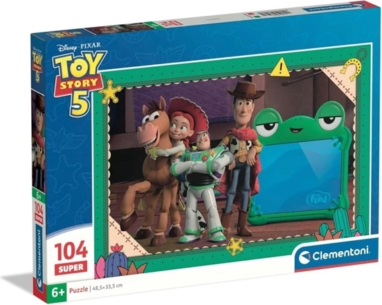 Clementoni kinderpuzzel Toy Story 104 stukjes - 1 stuk