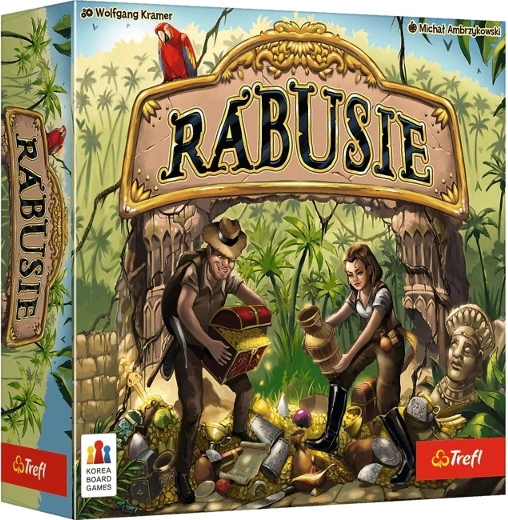 Rabusie – familair kaartspel over het verdelen van schatten