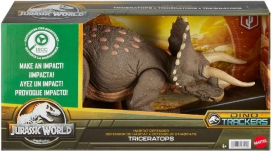 Jurassic World Triceratops – milieuvriendelijke figuur met AR-functies