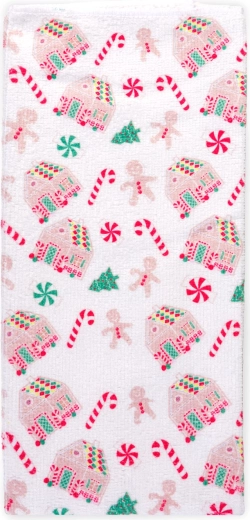 Keukenhanddoek met kerstmotief 60 × 40 cm