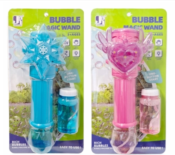 Elektrische bubbeltoverstok met navulling