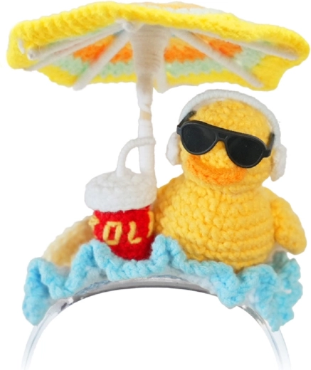 Gebreide Duck-kostuum voor LOONA Premium robot