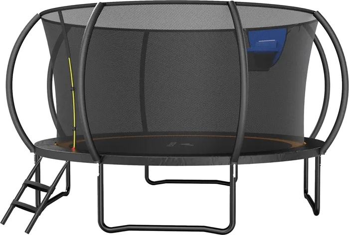 Tuintrampoline MERACH 3,6 m met veiligheidsnet en ladder