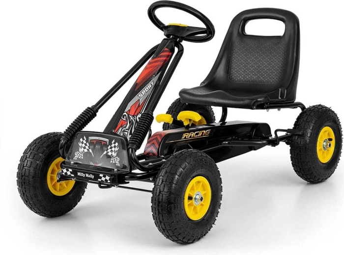 Trapkart Milly Mally Thor zwart