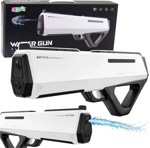 Elektrisch waterpistool Battle Pro wit 12 m, 400 ml
