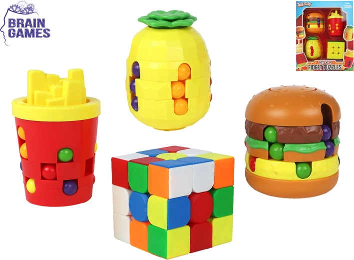 Puzzel met voedingsmotief Brain Games - 1 stuk