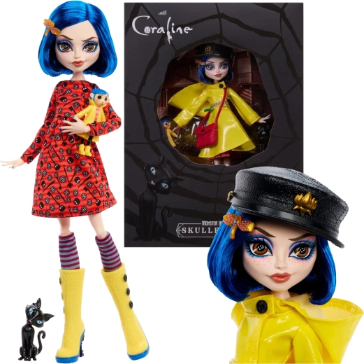 Verzamelpop Monster High Skullector CORALINE Jones 27 cm met accessoires