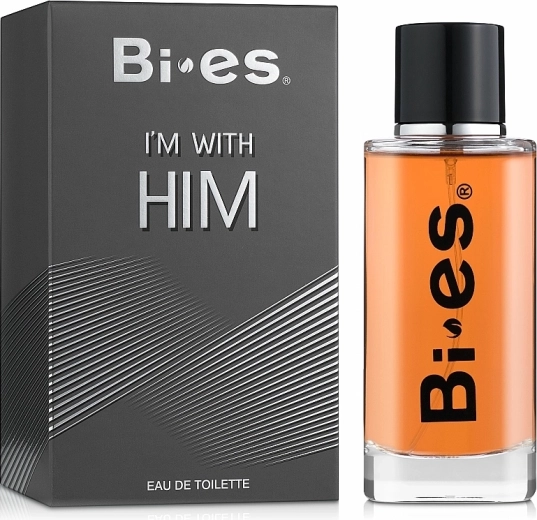 Heren eau de toilette BI-ES I’M WITH HIM 100 ml