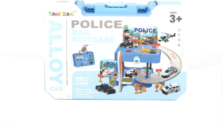 Politiespeelset in koffertje
