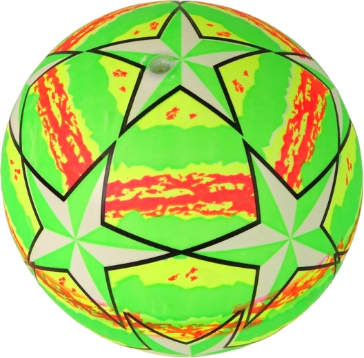 Rubberen bal 22 cm groen