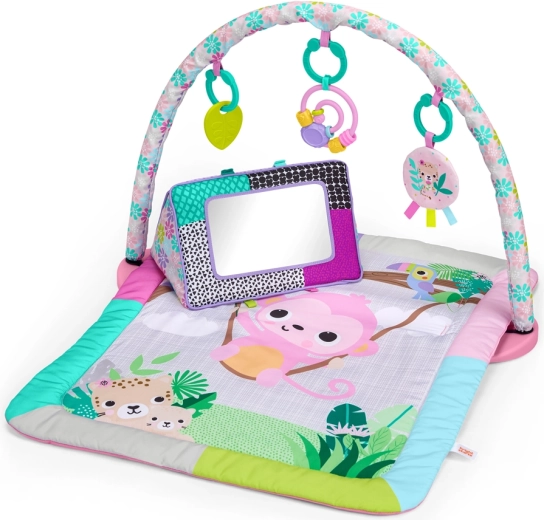 Bright Starts Treetop Bloom speelkleed voor de ontwikkeling van motoriek en zintuigen