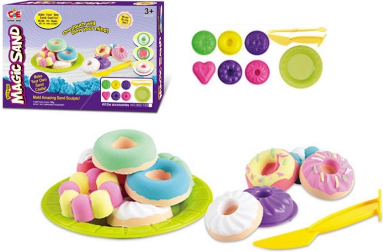3D kinetisch zand met accessoires