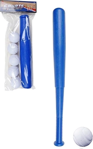 Baseballset voor kinderen – knuppel en ballen