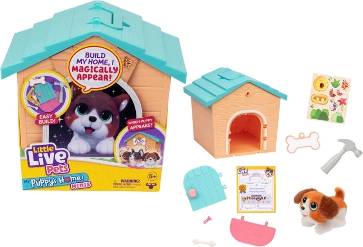 Little Live Pets my puppy’s home minis – puppy met hondenhok