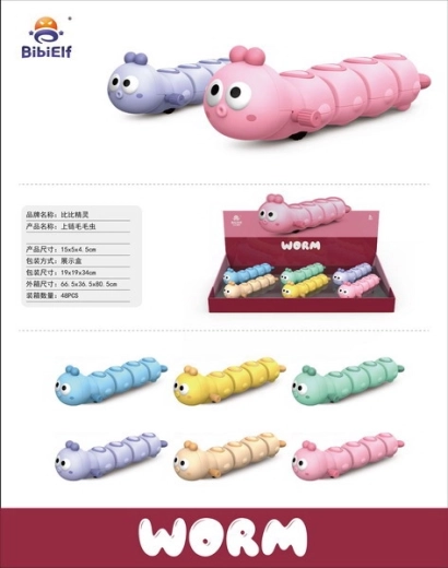 Ophuisbare rups 15 cm