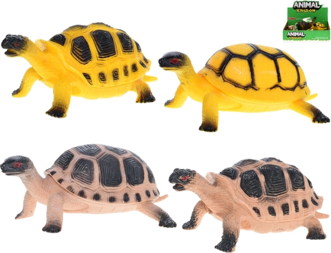 Plastic schildpadfiguur 12 cm