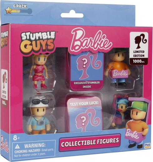 Deluxe box met figuren STUMBLE GUYS x BARBIE – 6 st.