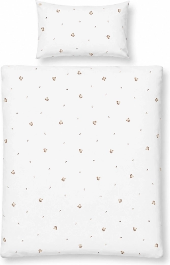 Babymatex waterdicht jersey beddengoed voor ledikant beer 100 × 135 cm, 40 × 60 cm