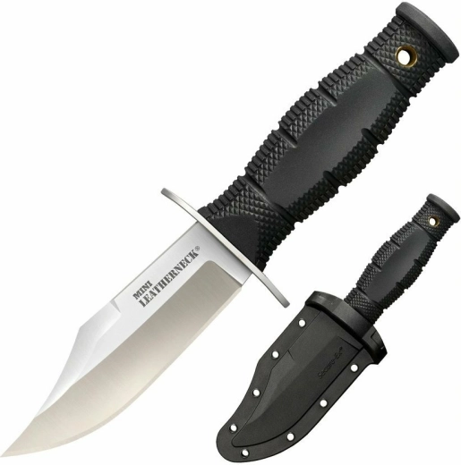 Cold Steel Mini Leatherneck Clip Point – klein nekmes met Secure-Ex schede