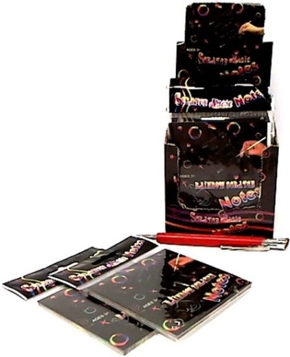 Kraspapier (scratch art) kaartjes 24 stuks