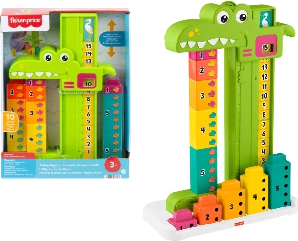 Speelgoed om te leren tellen – Alligator