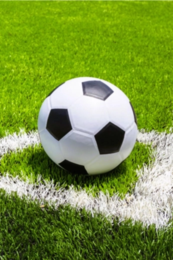 Fleecedeken voetbal 100 × 150 cm