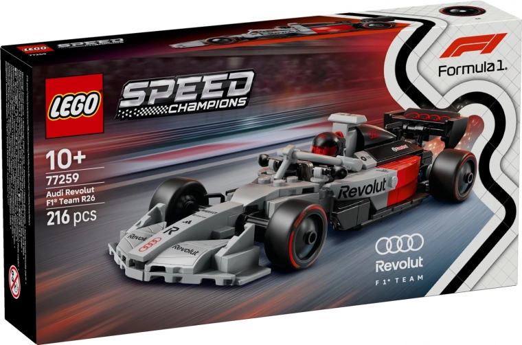 LEGO Speed Champions – racewagen AUDI Revolut F1 Team R26