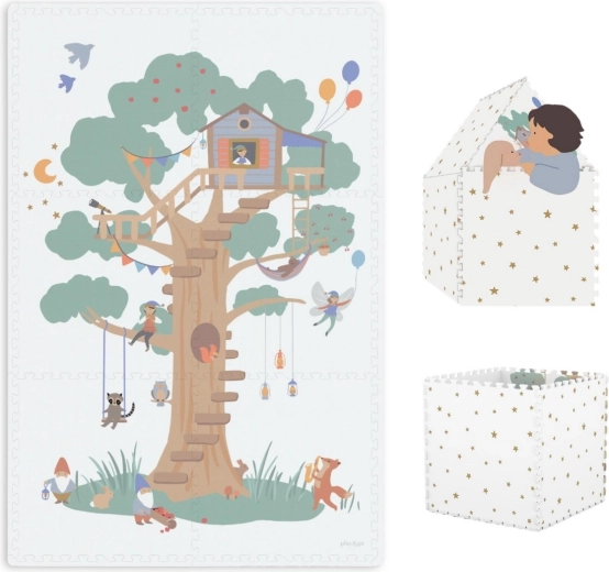 Speelmat en huisje Play&Go EEVAA Tiloo Treehouse