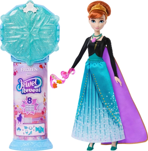 Disney Frozen Jewel Reveal Anna-pop met accessoires