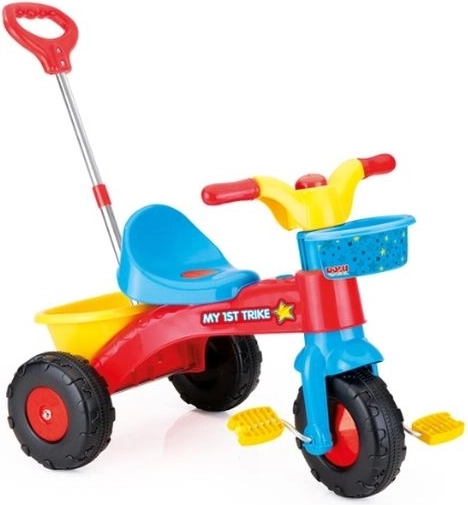 DOLU mijn eerste driewieler met duwstang