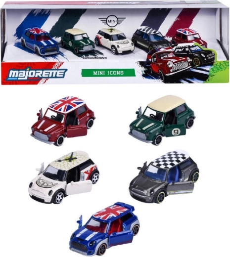 Majorette MINI-modelauto's - 5 stuks