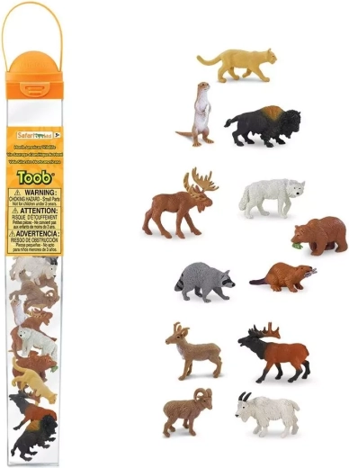 Safari Ltd. TOOBS-tube Dieren van Noord-Amerika