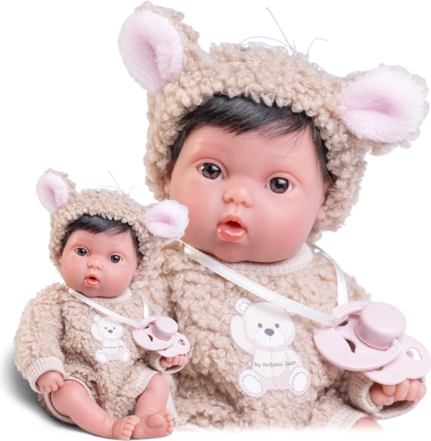 Picolín baby beertje - realistische pop 21 cm