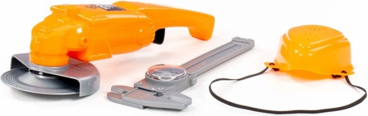 Gereedschapsset Slijper masker beugel oranje 91123