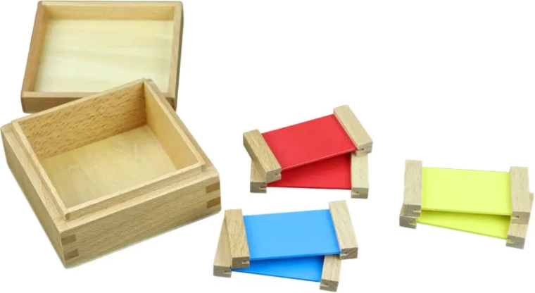 Gekleurde tabletten 1 – basisset Moyo Montessori