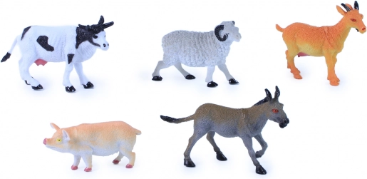 Huisdieren II - set van 5 figuren