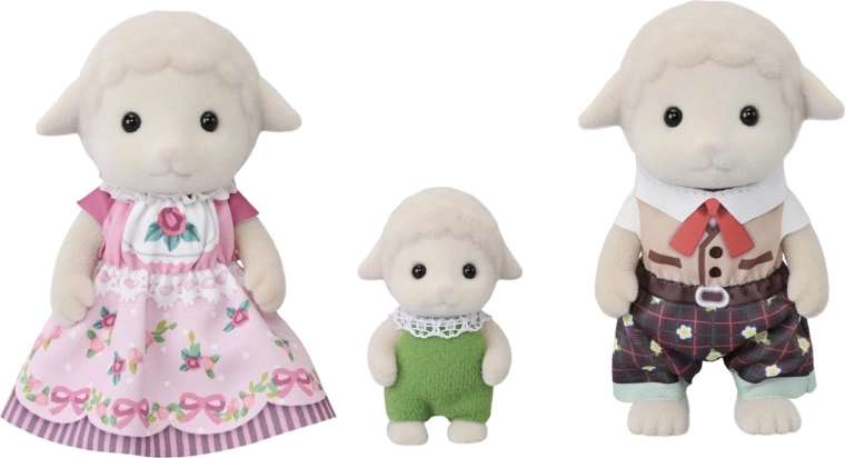 Sylvanian Families schapenfamilie – trio figuren