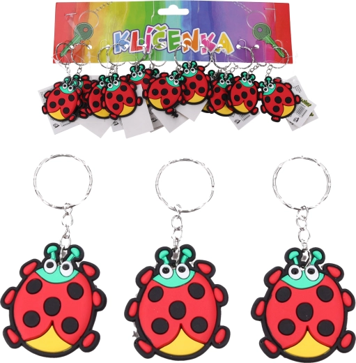 Sleutelhanger lieveheersbeestje