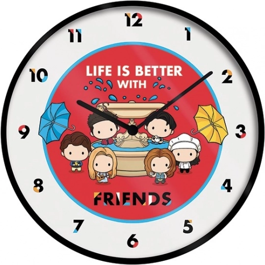 Clock FRIENDS – chibi